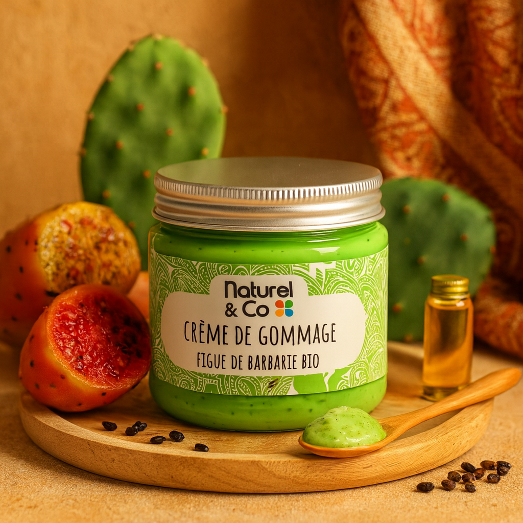 Crème de gommage figue de barbarie bio 200ml – Image 2