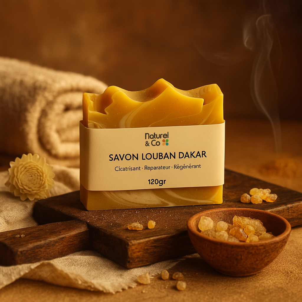 Savon saponifié à froid Louban dakar 120g – Image 2