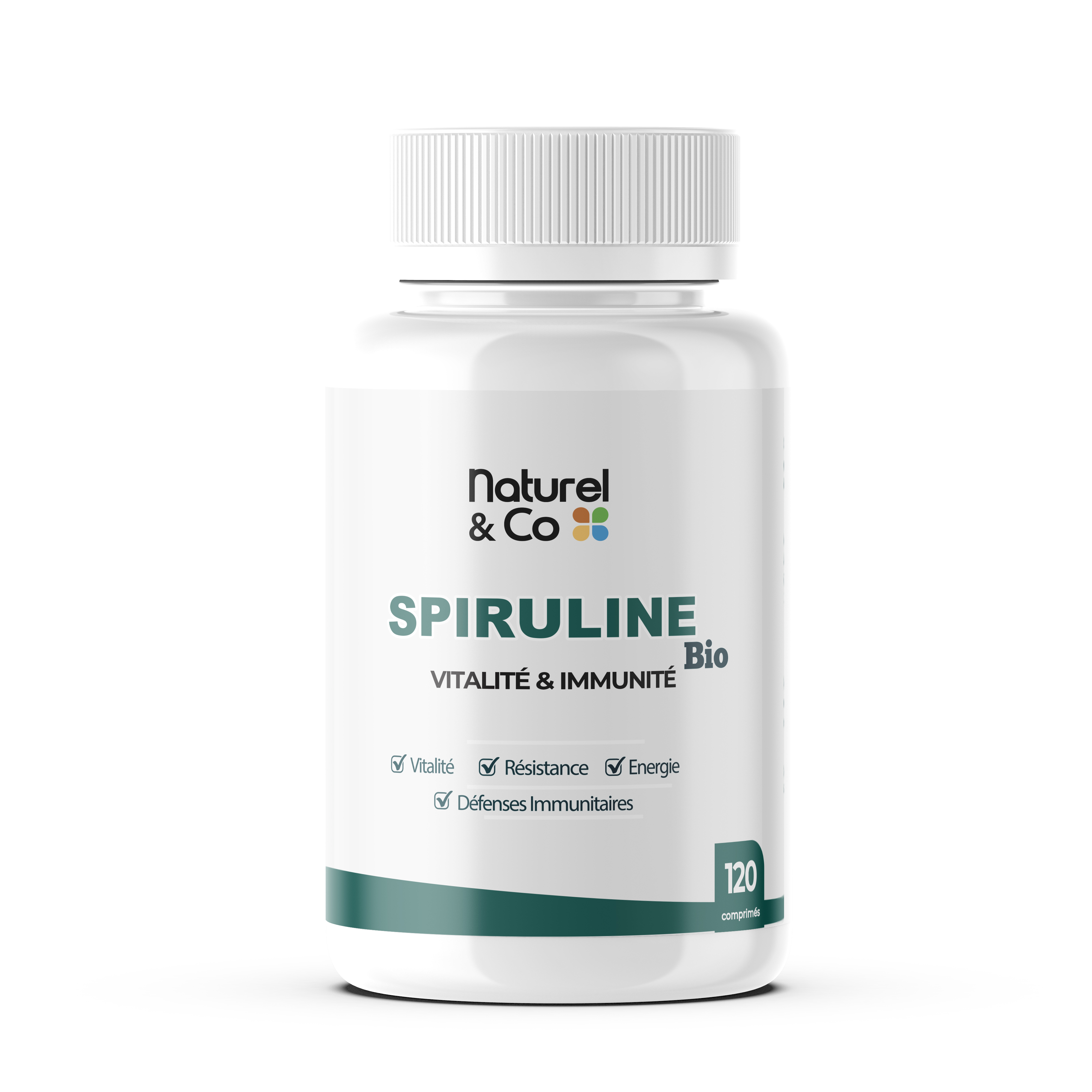Gélules bien-être spiruline