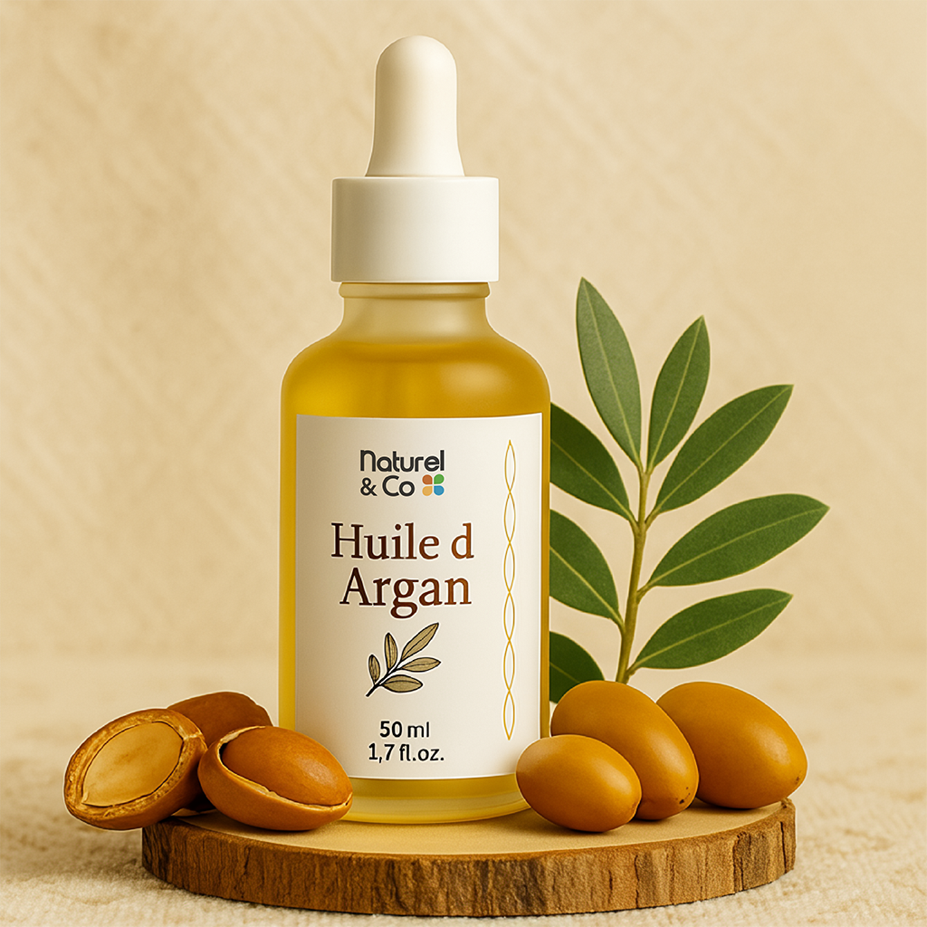 Huile végétale d'argan bio 50ml – Image 2