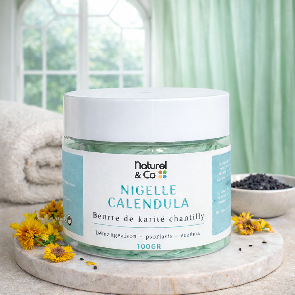 Chantilly beurre de karité nigelle calendula 100gr – Image 2