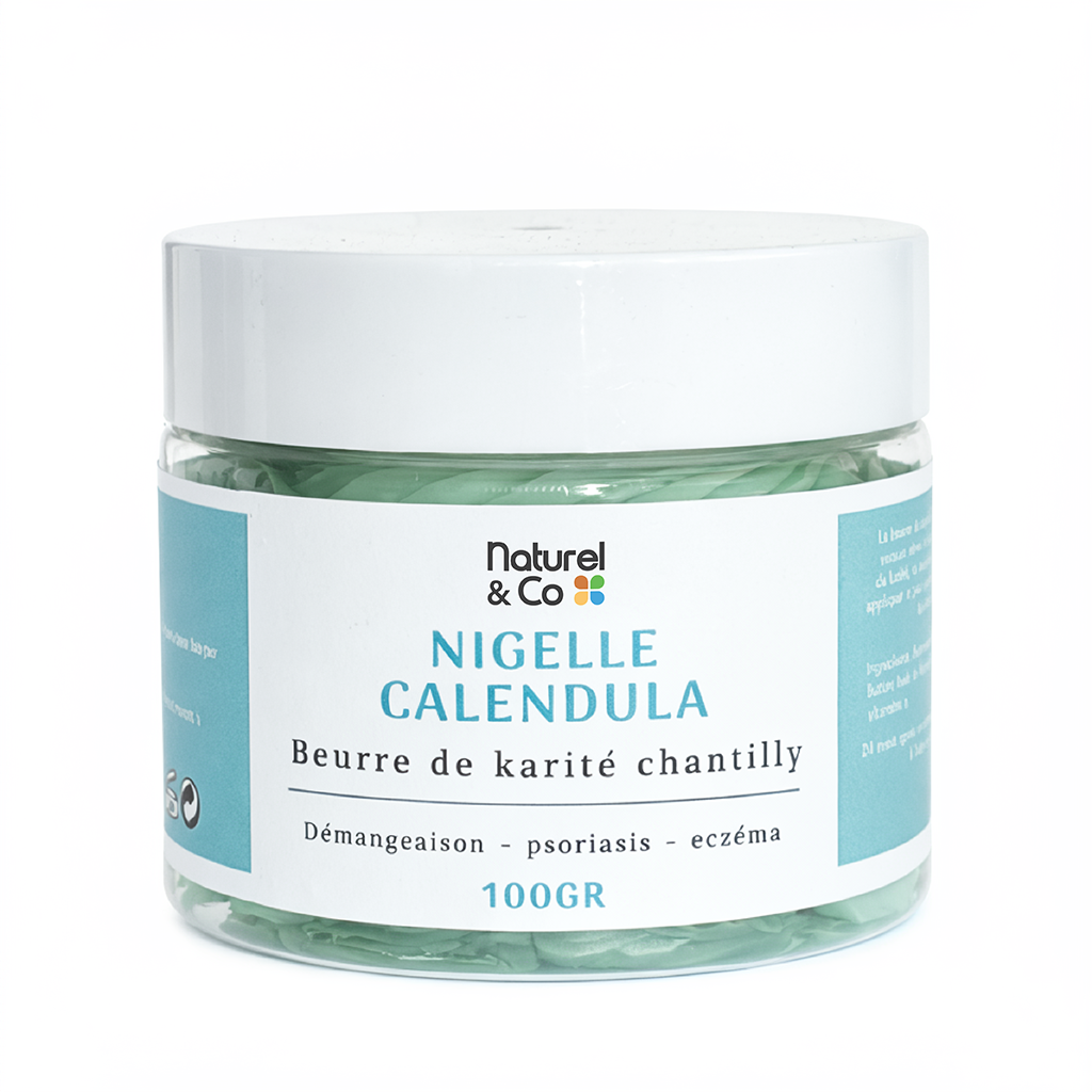 Chantilly beurre de karité nigelle calendula 100gr