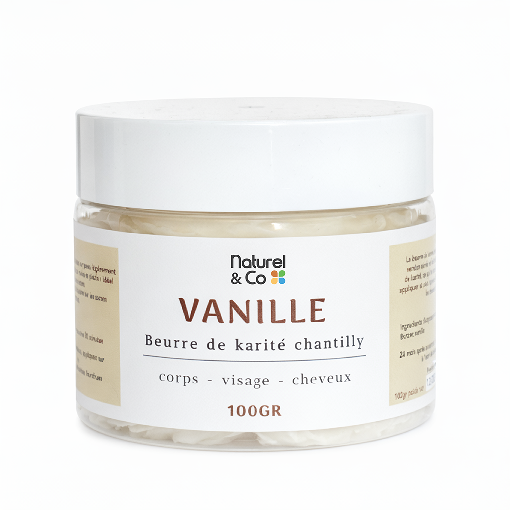 Chantilly beurre de karité vanille 100gr
